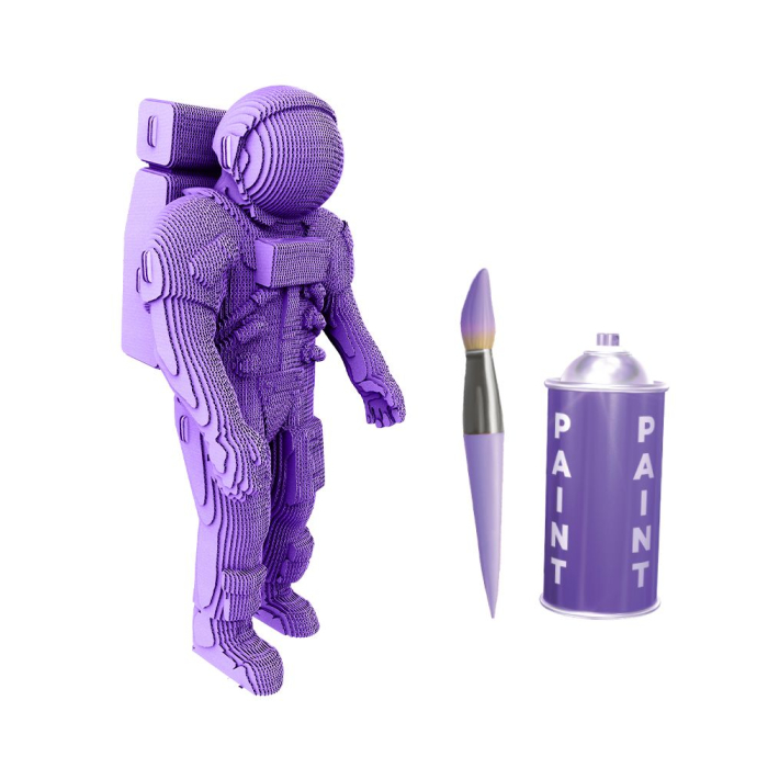 Puzzle 3D din carton - Astronaut [4]