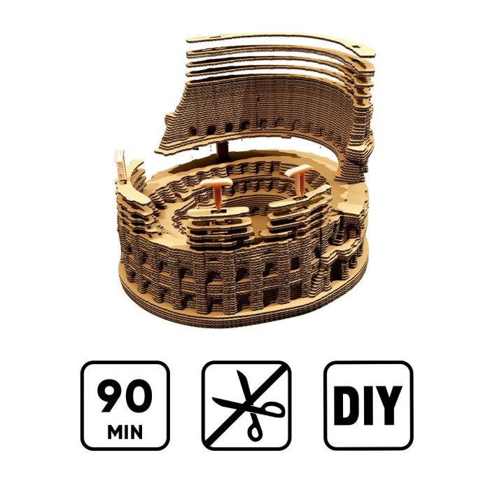 Puzzle 3D din carton - Colosseum [3]
