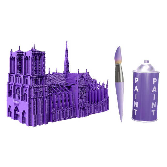 Puzzle 3D din carton - Notre-Dame de Paris [4]