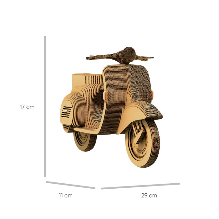 Puzzle 3D din carton - Scooter [2]