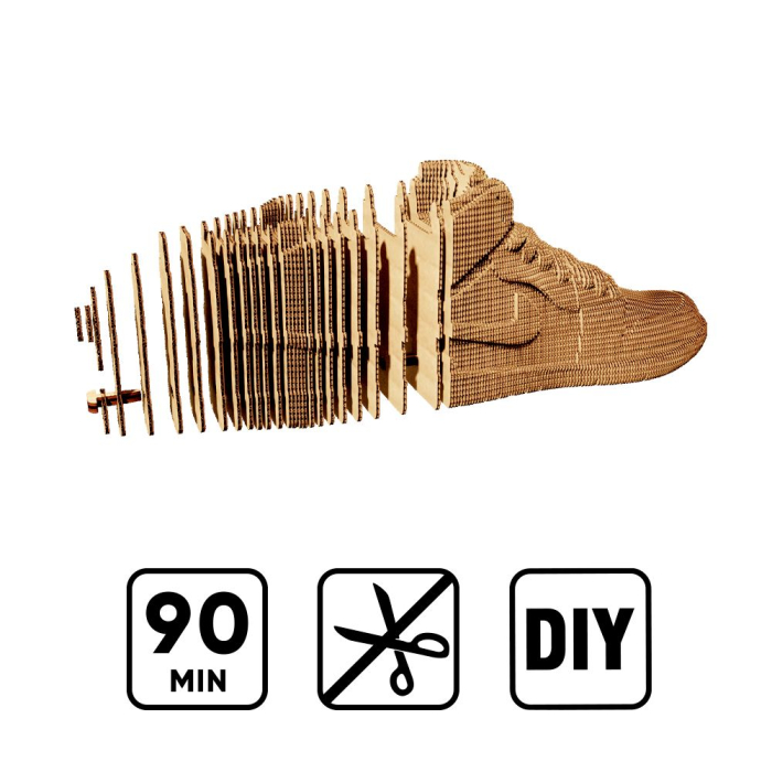 Puzzle 3D din carton - Sneaker [3]