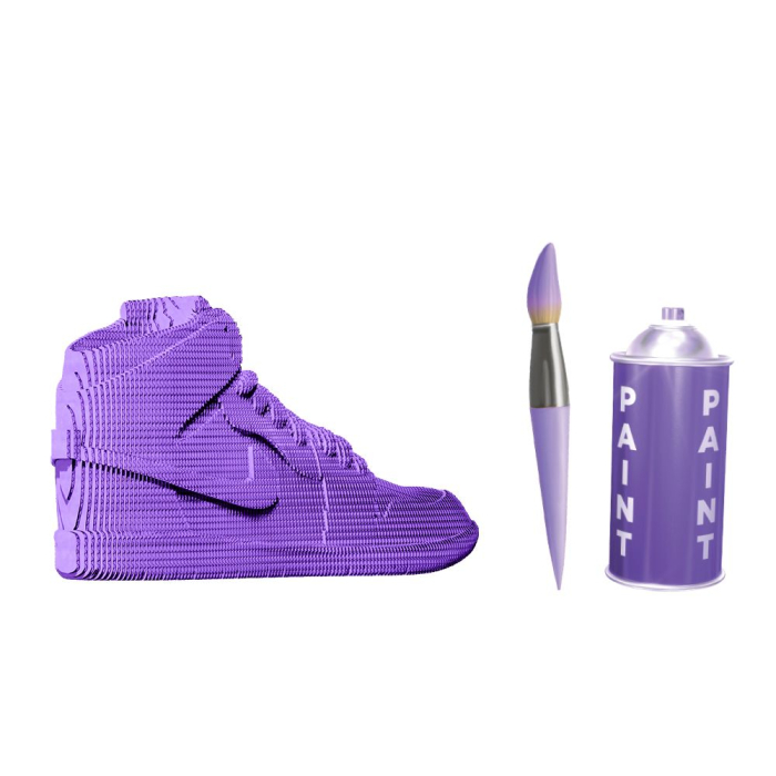 Puzzle 3D din carton - Sneaker [4]