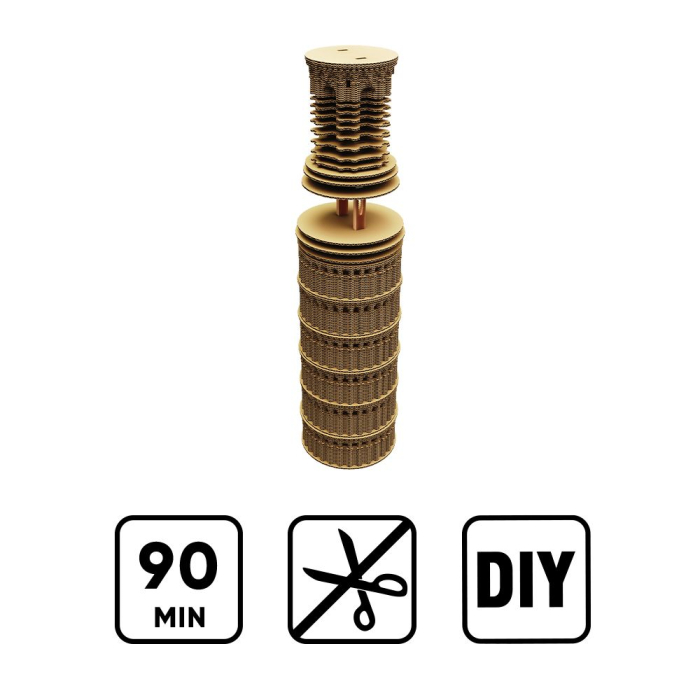 Puzzle 3D din carton - Turnul din Pisa [3]