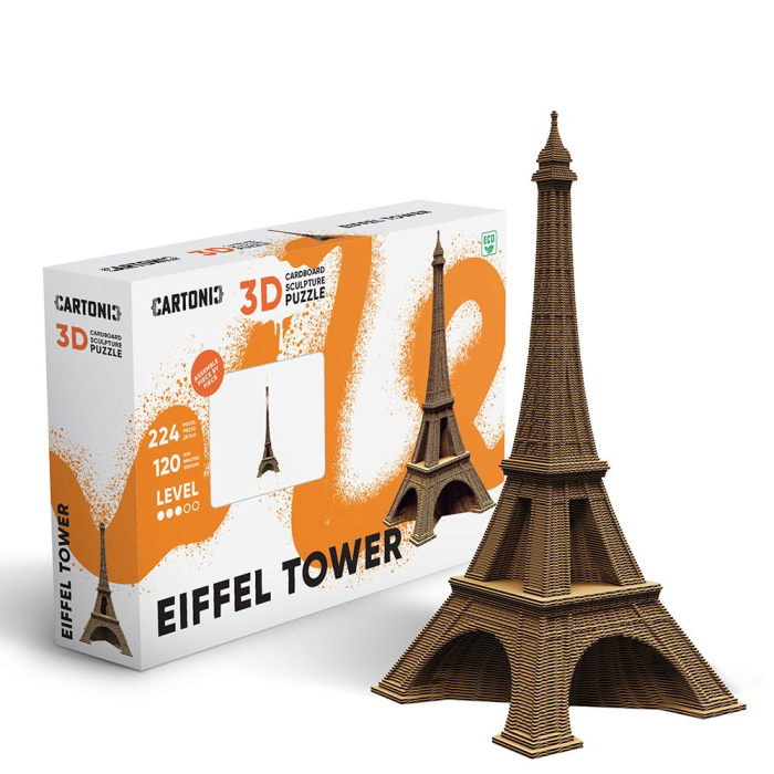 Puzzle 3D din carton - Turnul Eiffel [5]