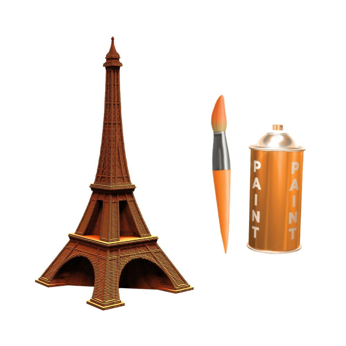 Puzzle 3D din carton - Turnul Eiffel [4]