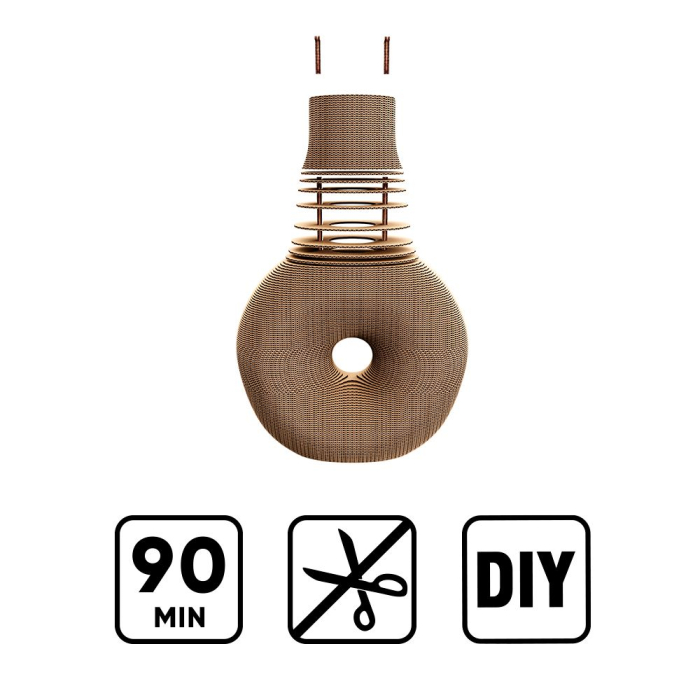 Puzzle 3D din carton - Vază în stil nordic [3]