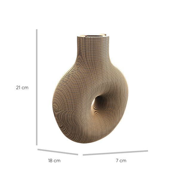 Puzzle 3D din carton - Vază în stil nordic [2]