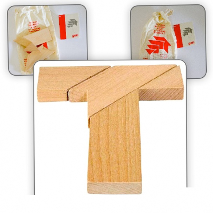 Puzzle 3D - Litera T [2]