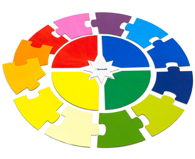 Puzzle circular necompletat cu 17 piese din lemn - Soarele, anotimpurile și lunile anului [4]