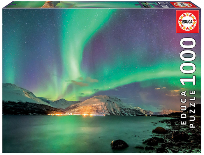 Puzzle cu 1000 de piese - Aurora Boreala