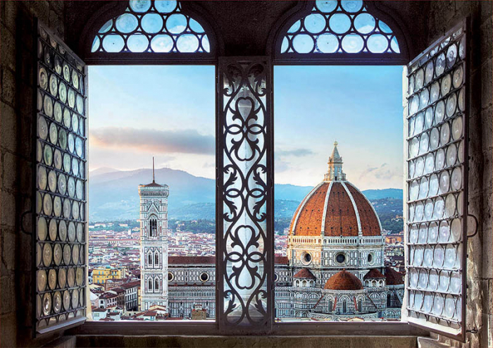 Puzzle cu 1000 de piese - Vedere din Florenta, Italia [2]