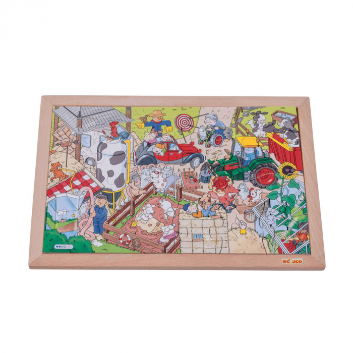 Puzzle cu 24 piese - Învață scăderea [2]
