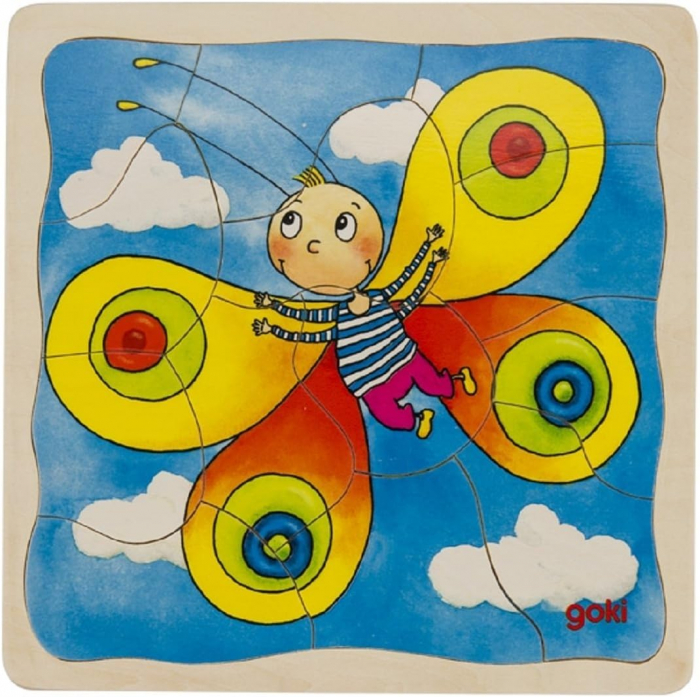 Puzzle în straturi – Omidă [4]