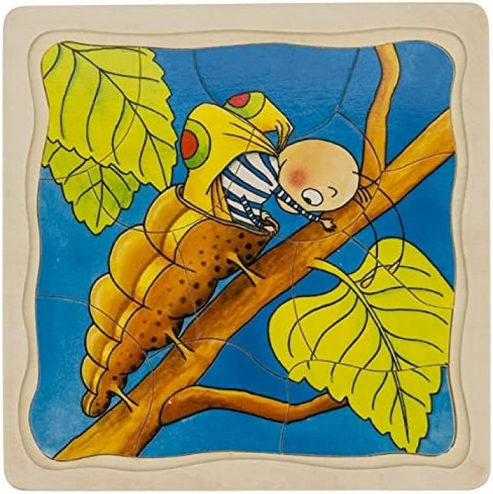 Puzzle în straturi – Omidă [3]