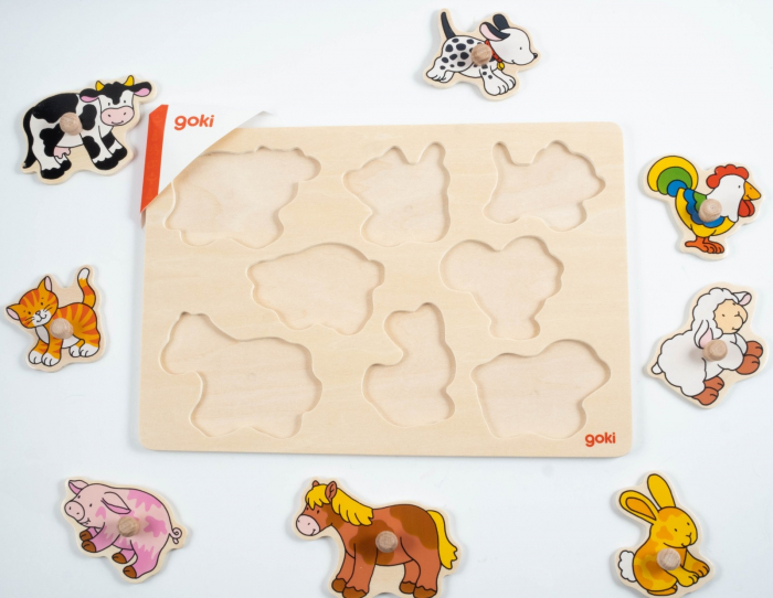 Puzzle incastrat - Animale domestice [2]