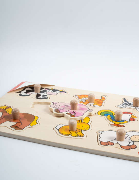 Puzzle incastrat - Animale domestice [3]