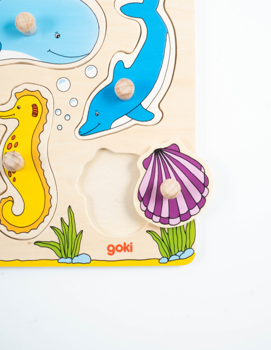 Puzzle incastrat - Animale marine [2]