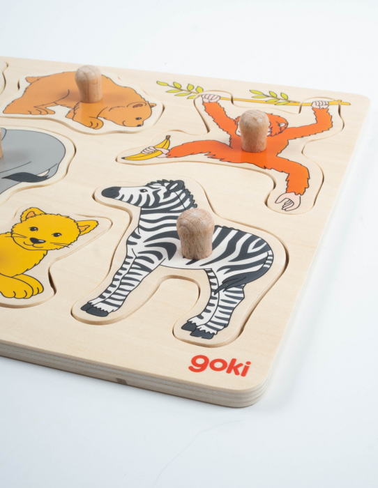 Puzzle incastrat - Animale salbatice [3]