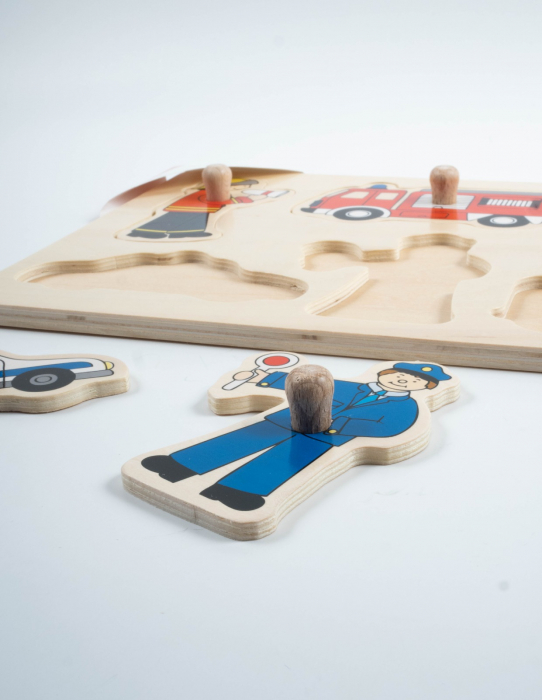 Puzzle incastrat - Meserii [3]