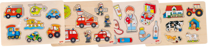 Puzzle încastrat - Mijloace de transport [5]