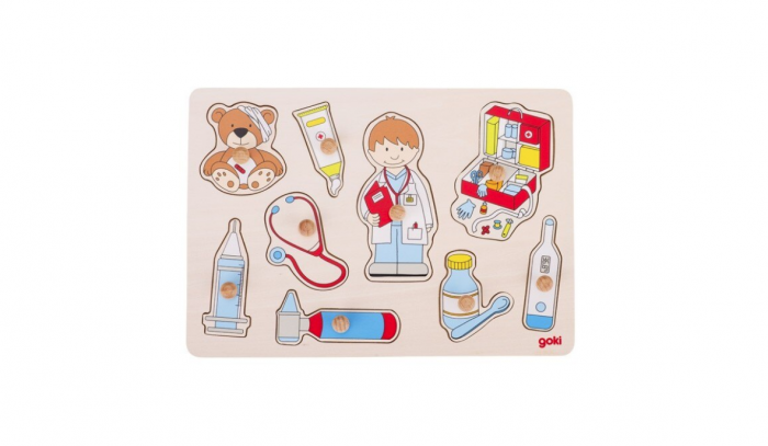 Puzzle încastrat - Mijloace de transport [3]