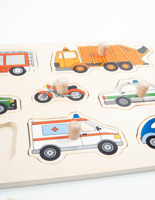 Puzzle incastrat - Vehicule [5]