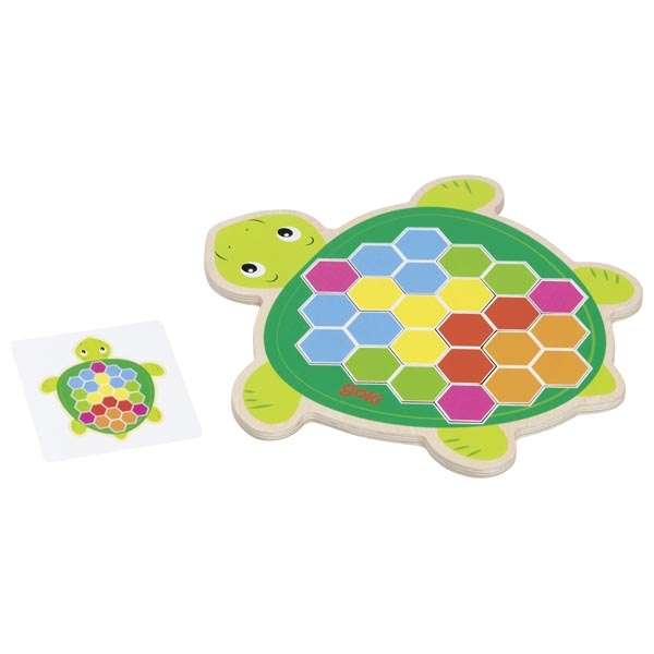 Puzzle și joc de asociere - Țestoasa Rosy [2]