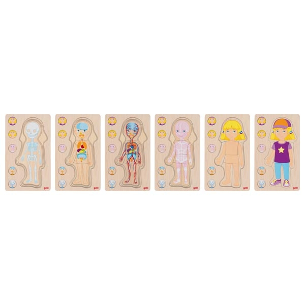Puzzle stratificat - Corpul meu. Fata [4]