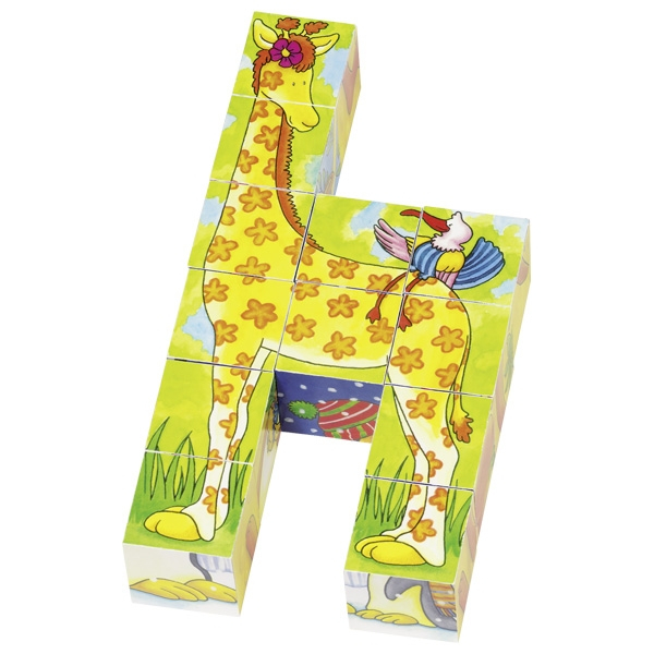 Puzzle tip cub cu 6 animalute haioase [2]