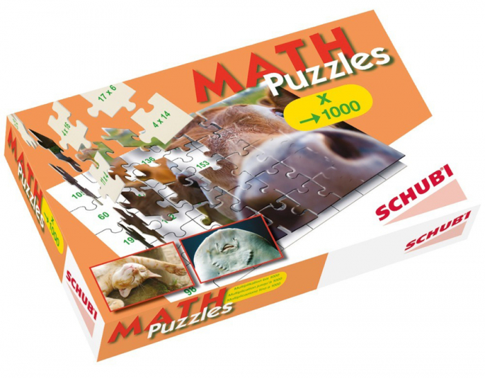 Puzzle-uri matematice - Inmultirea pana la 1000