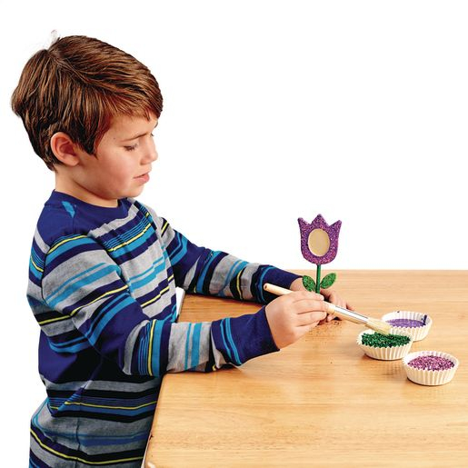 Ramă foto în formă de floare în ghiveci pentru decorare [4]