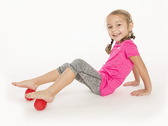 Rolă roșie pentru masaj și relaxare [3]