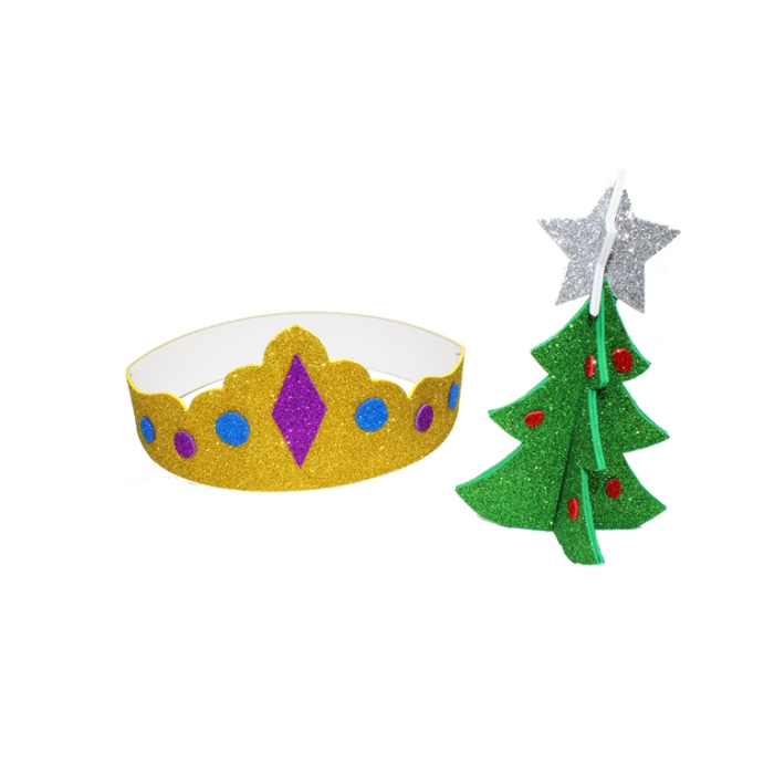 Set 10 coli autoadezive din spumă glitter [3]