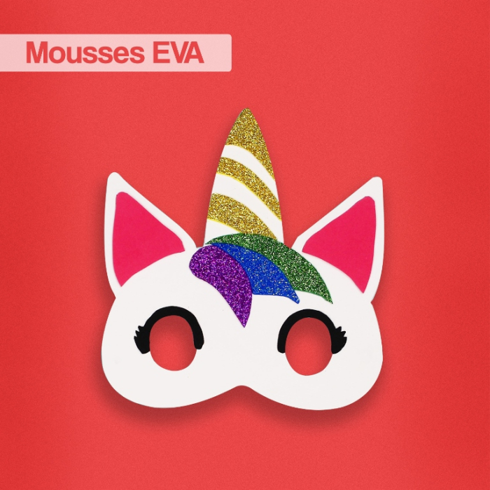 Set 10 coli din spumă colorată, 20 x 30 cm [2]