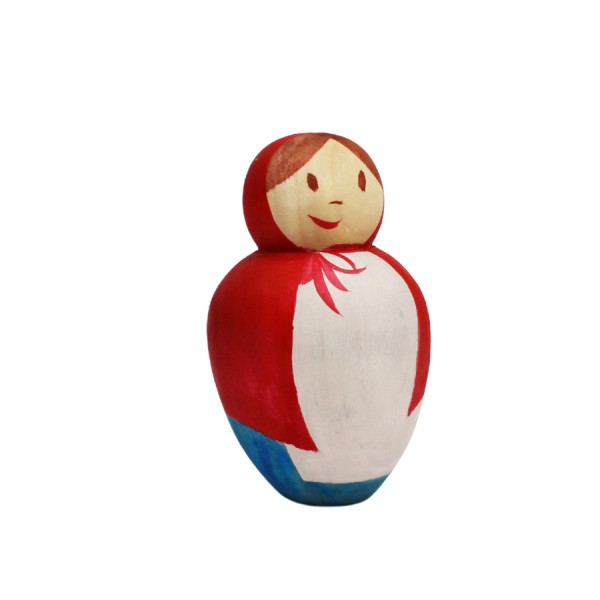 Set 10 figurine din lemn de pictat - personaje cu diverse siluete, 7 cm [4]