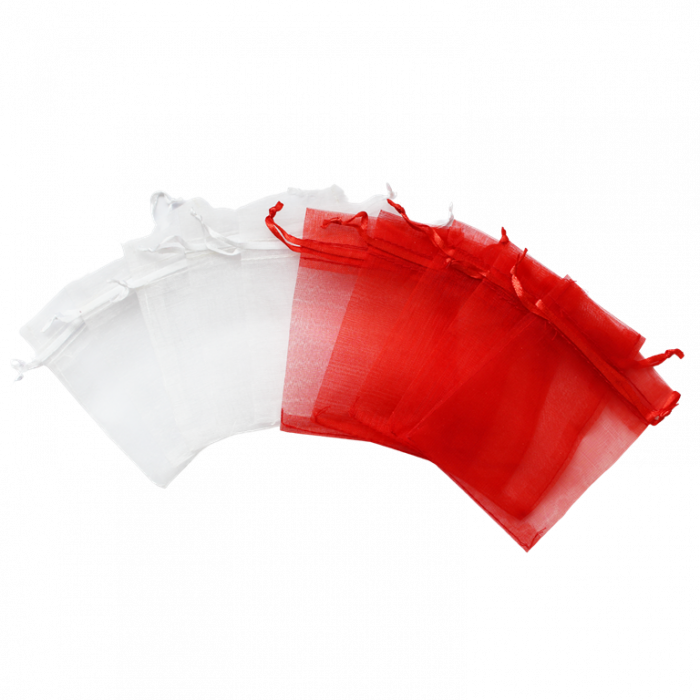 Set 10 saculeti organza pentru cadouri (10 x 8 cm) [2]