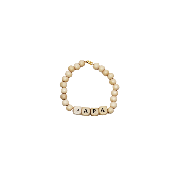 Set 400 cuburi din lemn cu litere pentru șnuruire, 1x1 cm [5]