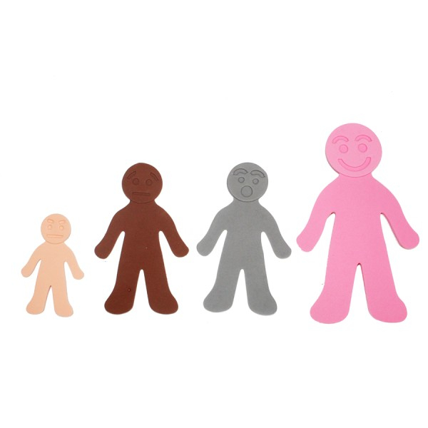 Set 60 de stickere din spumă - Emoții [2]