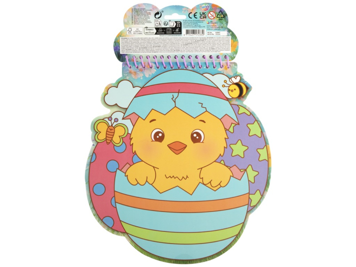 Set carte de colorat si 5 carioci - Puișor [2]