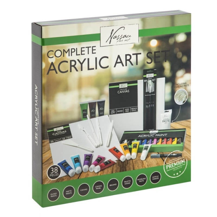 Set complet pentru pictură cu 38 de accesorii [3]