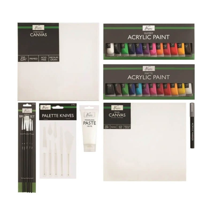 Set complet pentru pictură cu 38 de accesorii [2]