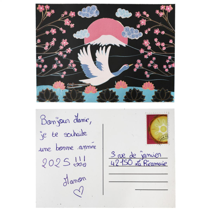 Set de 10 carti postale si 10 creioane din lemn pentru razuit - Animale din toata lumea [4]