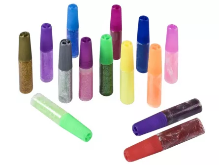 Set de 14 tuburi de lipici cu sclipici, 4 ml [2]