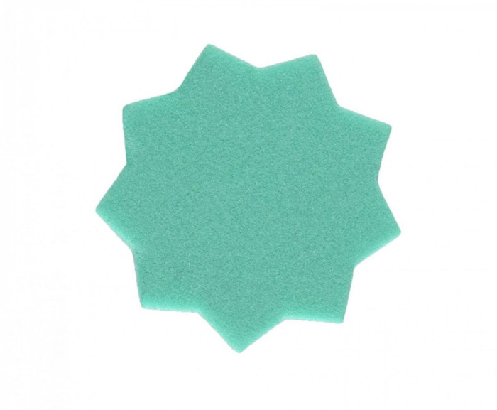 Set de 16 ștampile din burete - Nor, soare, semilună, stea [4]