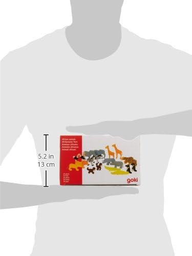 Set de 20 de animale salbatice din lemn [2]