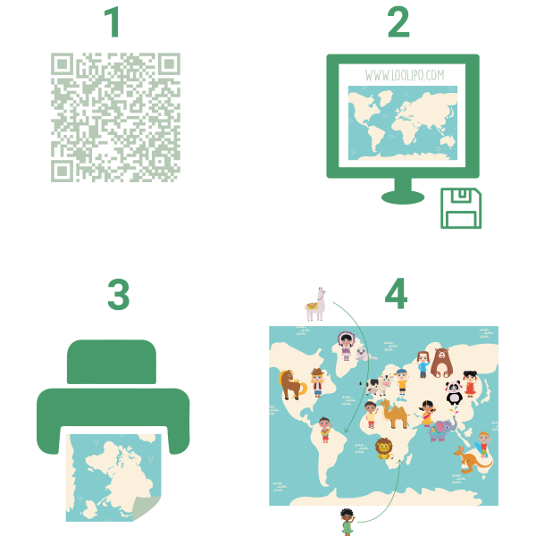 Set de 240 de stickere - Copii și animale din întreaga lume [3]