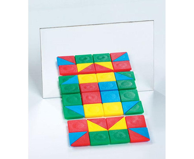 Set de 25 de oglinzi pentru activități geometrice, 7 x 10 x 0.2 cm [3]