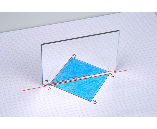 Set de 25 de oglinzi pentru activități geometrice, 7 x 10 x 0.2 cm [1]