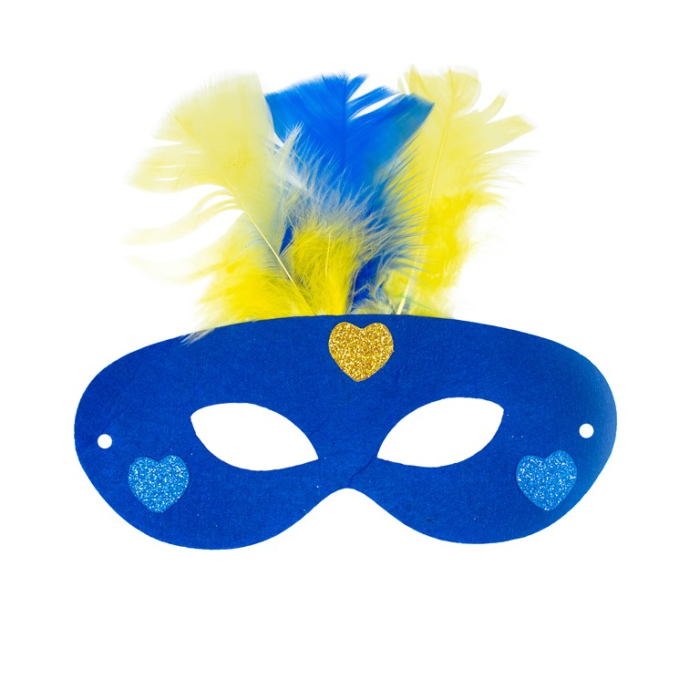 Set de 300 de pene colorate de curcan, 12/18 cm [4]