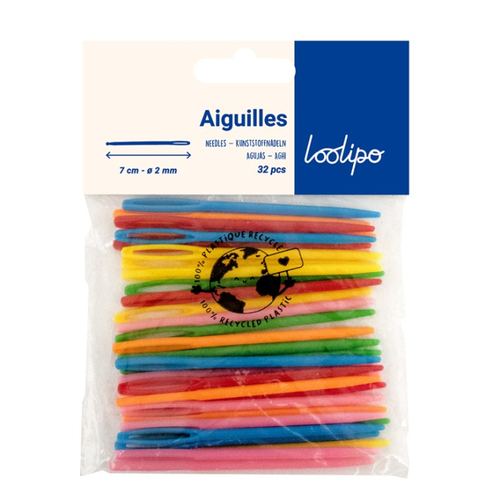 Set de 32 de ace colorate din plastic, 7 cm [3]